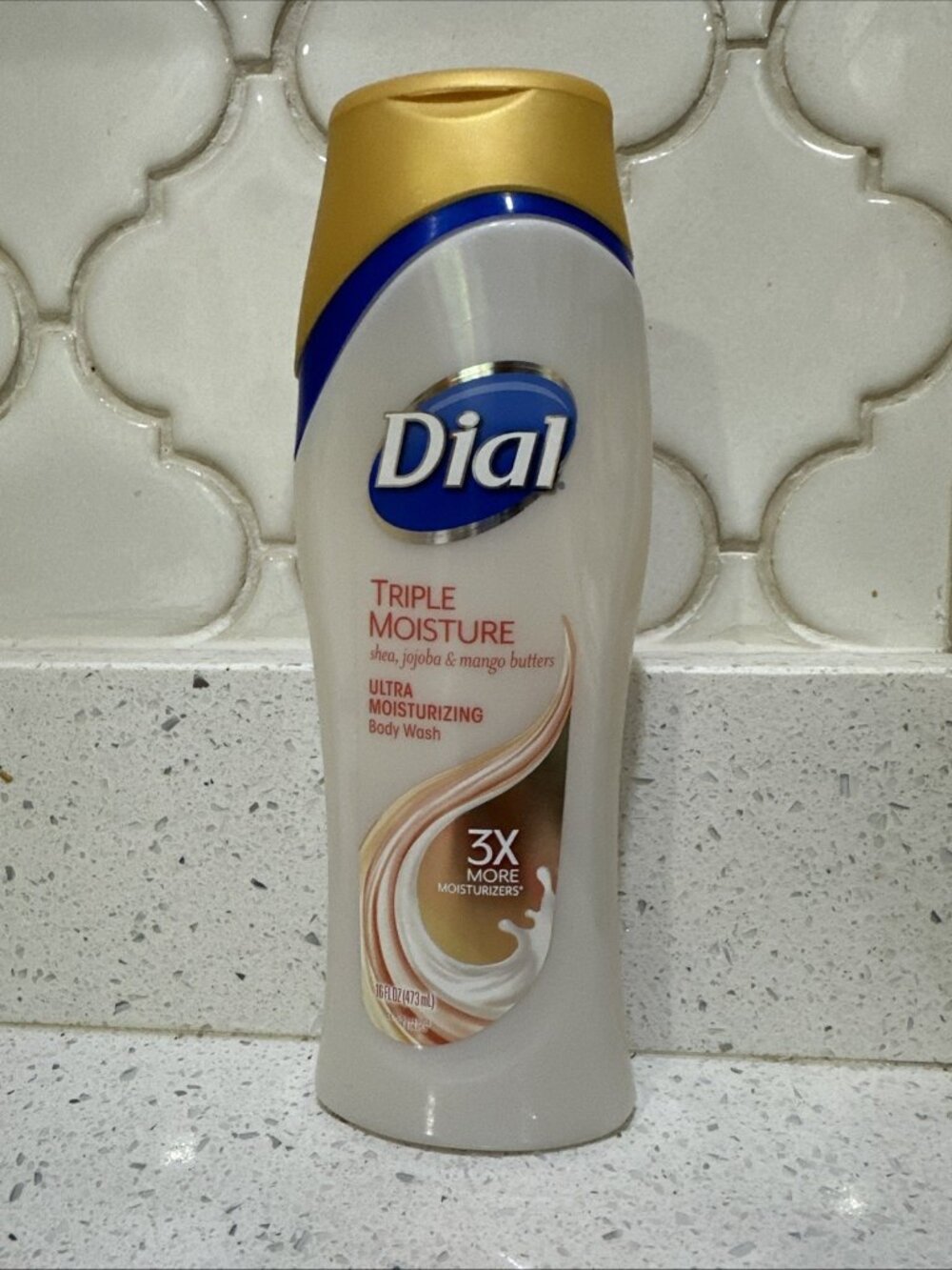 Dial Triple Moisture Moisturizing Body Wash Shea Jojoba 16 Oz